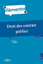 Droit des contrats publics