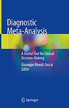 Front cover image for Diagnostic meta-analysis : a useful tool for clinical decision-making