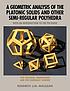 A geometric analysis of the platonic solids and... by  Kenneth James Michael MacLean 