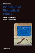 Principles Of Biomedical Ethics Book 16 Worldcat Org