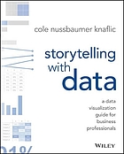 Cover of Storytelling with data by Cole Nussbaumer Knaflic.