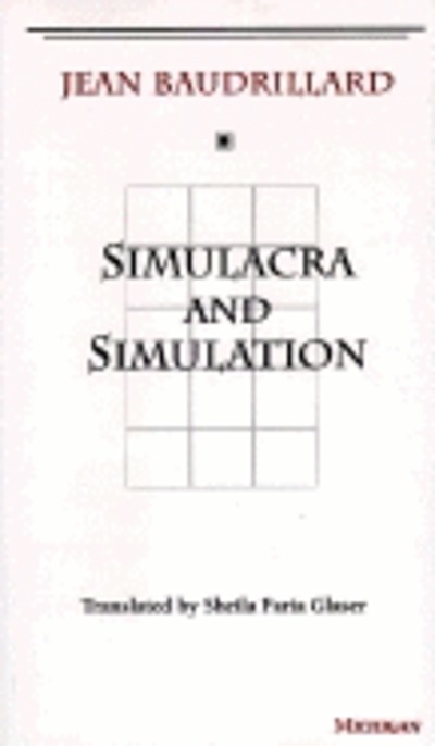Simulacra and Simulation, PDF, Postmodernism
