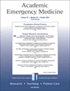 Academic emergency medicine : AEM.