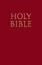 The Holy Bible : New Revised Standard Version, Catholic edition.