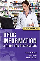 Drug information : a guide for pharmacists.