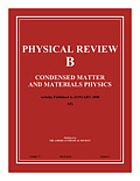 Physical review. B, Condensed matter.