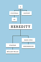 A cultural history of heredity