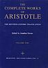 The complete works of Aristotle : the revised... by  Jonathan Barnes 
