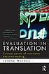 Evaluation in translation : critical points of... 作者： Jeremy Munday