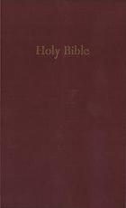 The Holy Bible, Authorized King James version : containing the Old and New Testaments translated out of the original tongues, and with the former translations diligently compared and revised, by His Majesty's special command.