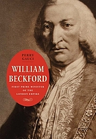 William Beckford : first prime minister of the London empire