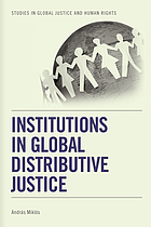 Institutions in global distributive justice