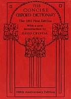 The Concise Oxford Dictionary of Current English 1929 New -  India