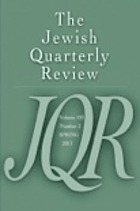 The Jewish quarterly review.