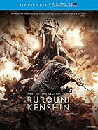 RUROUNI KENSHIN Parts 2 and 3 on Blu-ray and DVD from Funimation