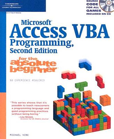 Microsoft Access VBA programming for the absolute beginner | WorldCat.org