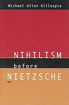 Nihilism before Nietzsche