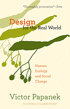 Design for the Real World : Human Ecology and Social Change