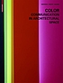Color : communication in architectural space door Gerhard Meerwein