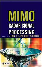 Front cover image for MIMO radar signal processing