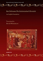 The ecclesiastical chronicle
