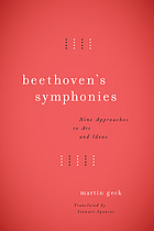 Beethoven's symphonies : nine approaches to art and ideas