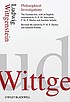 Philosophische Untersuchungen = Philosophical... 著者： Ludwig Wittgenstein