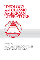 Ideology and classic American literature