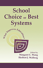 School choice or best systems : what improves education?