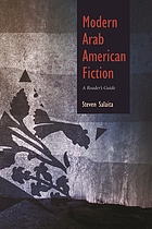 Front cover image for Modern Arab American fiction : a reader's guide