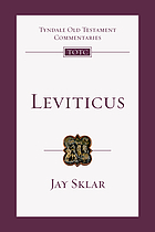 Leviticus : an introduction and commentary