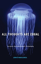All thoughts are equal : Laruelle and nonhuman philosophy