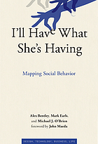 I'll have what she's having : mapping social behavior