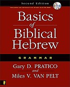 Basics of biblical Hebrew grammar