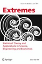 Extremes : statistical theory and application in science, engineering and economics.