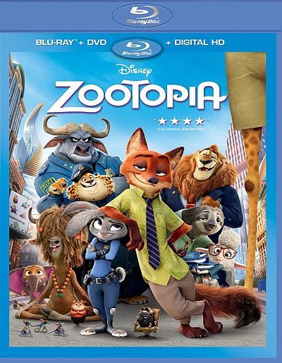 Zootopia. 2016. Directed by Byron Howard, Rich Moore; Co-Directed by Jared  Bush