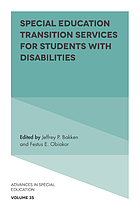 Special Education Transition Services for Students with Disabilities by Jeffrey P Bakken
