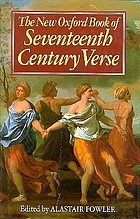 The new Oxford book of seventeenth century verse