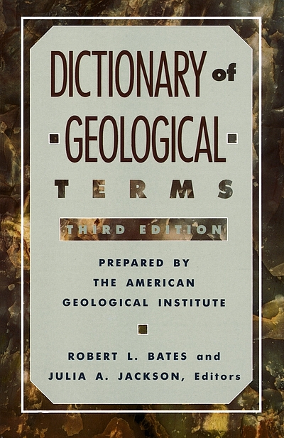 Glossary of Selected Geologic Terms