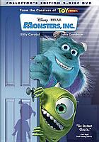  Monsters, Inc. (Two-Disc Collector's Edition) [DVD] : Billy  Crystal, John Goodman, Mary Gibbs, Steve Buscemi, James Coburn, Jennifer  Tilly, Bob Peterson, John Ratzenberger, Frank Oz, Daniel Gerson, Steve  Susskind, Bonnie Hunt