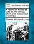 A treatise on the law of torts, or, The wrongs... by Thomas McIntyre Cooley