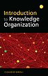 Front cover image for Introduction to knowledge organization