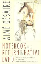 Notebook Of A Return To The Native Land Book 01 Worldcat Org