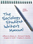 The sociology student writer's manual