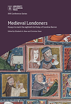 Medieval Londoners.