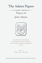 PAPERS OF JOHN ADAMS : february 1787may 1789.
