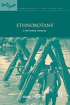 Ethnobotany : a methods manual