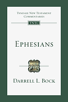 Ephesians : an introduction and commentary
