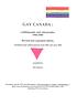 Gay Canada : a bibliography and videography, 1984-2000 by  Alex Spence 
