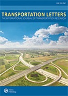 Transportation letters the international journal of transportation research